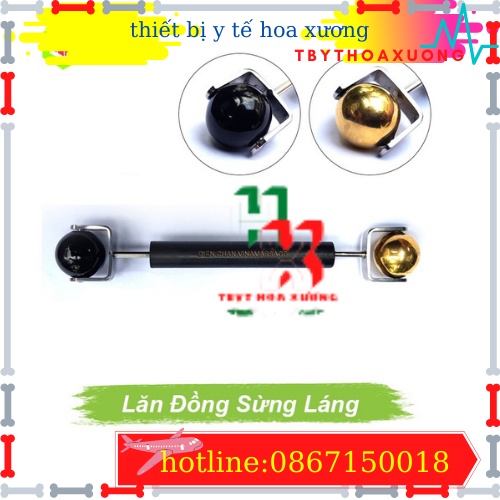[Hàng Chính Hãng Diện Chẩn Bùi Quốc Châu]  Dụng cụ diện chẩn - Lăn Đồng Sừng Láng