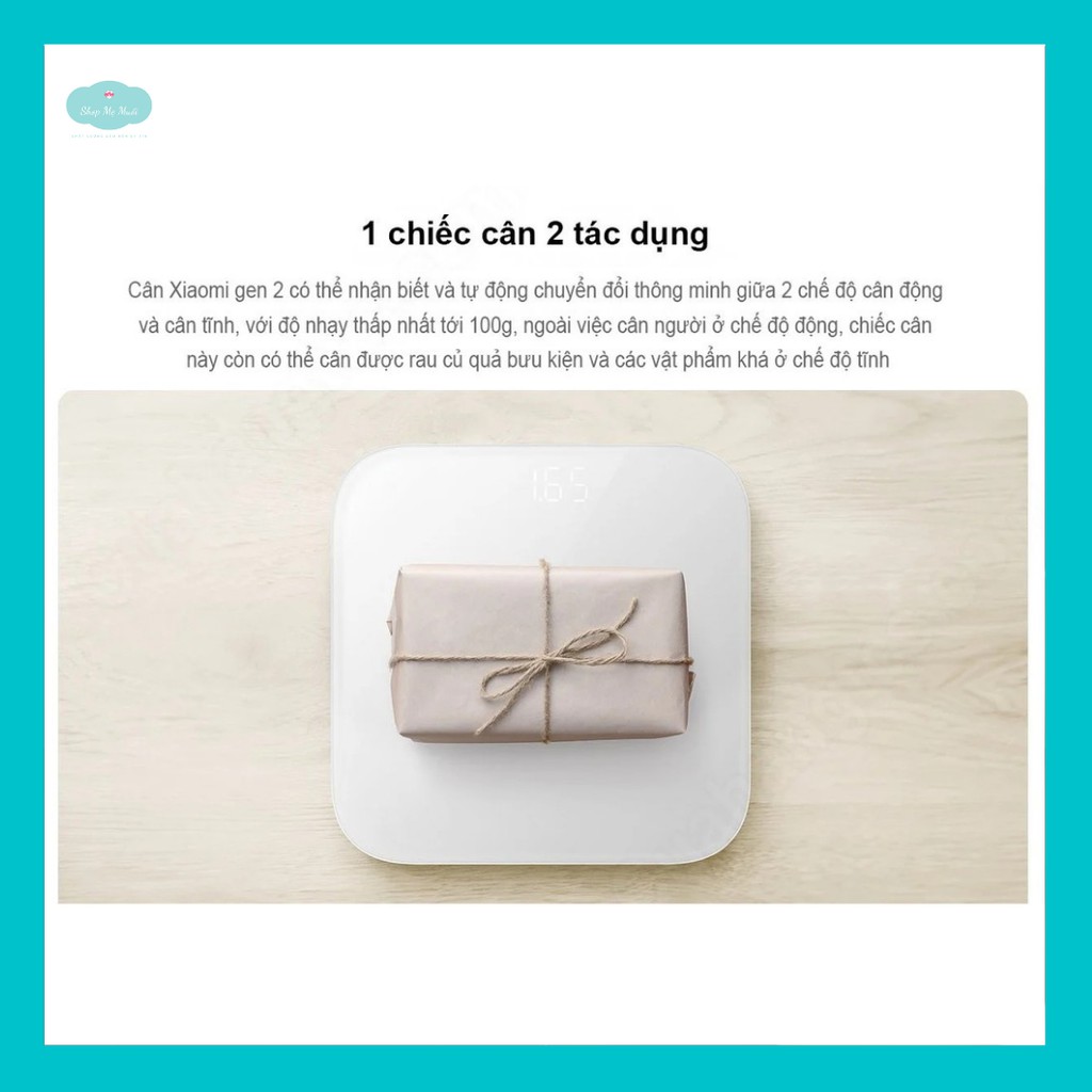 [Sẵn] Cân Sức Khỏe Điện Tử Xiaomi Weight Scale 2