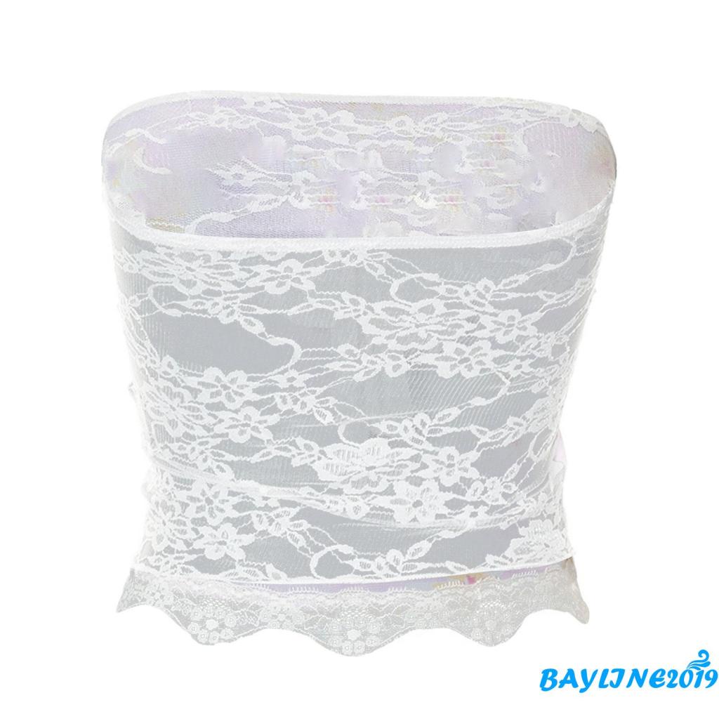 Áo Lửng Cúp Ngực Phối Ren Quyến Rũ Dành Cho Nữ