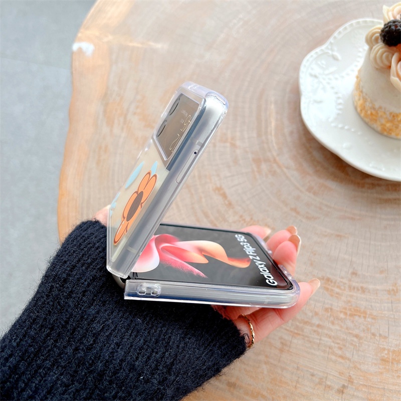 Ốp Samsung Galaxy Z Flip5 5G / Z Flip 5 / Z Flip4 5G / Z Flip 4 / Z Flip3 5G / Z Flip 3 -mã ZF71 ZF72