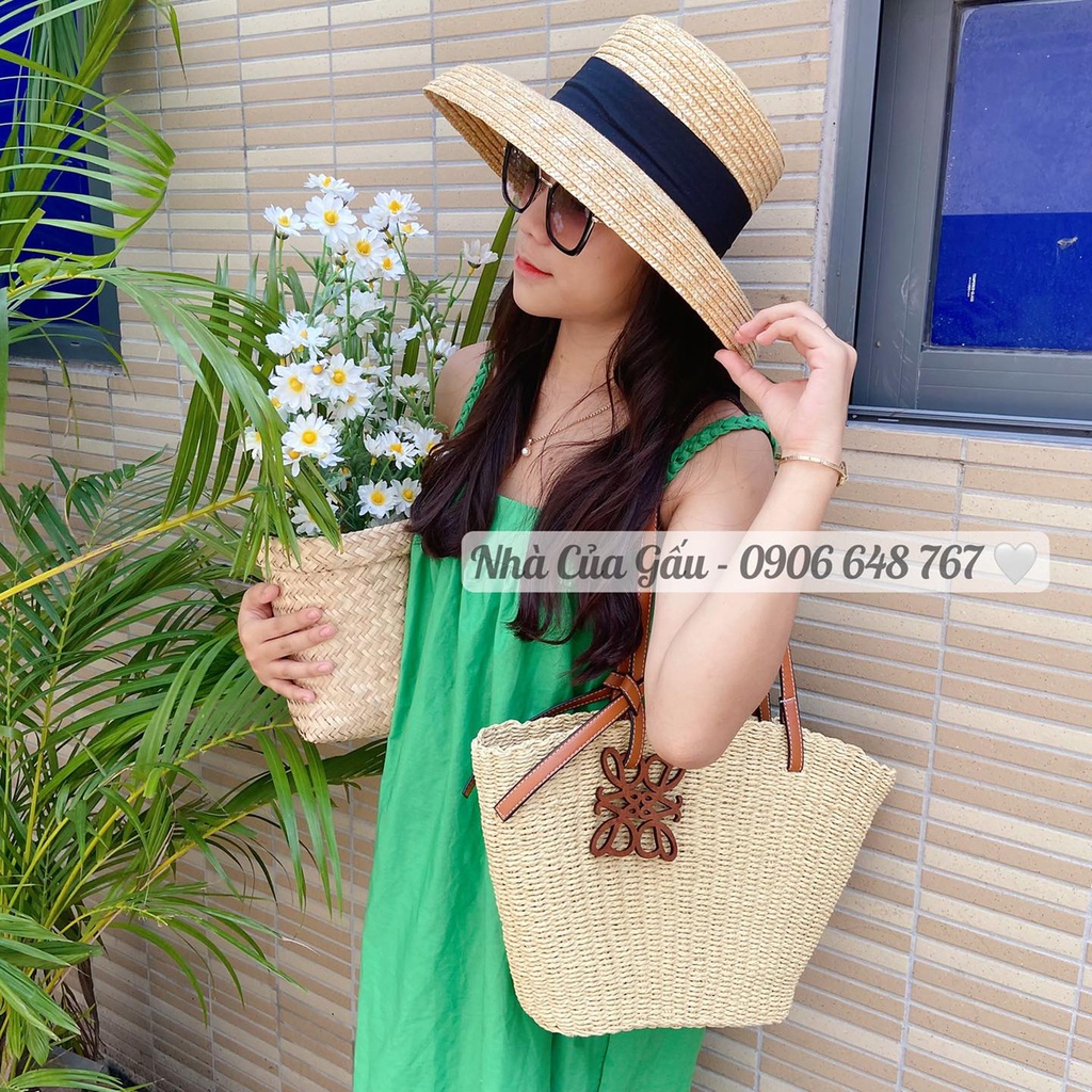 Túi cói size to hàng hiếm đẹp cực luôn