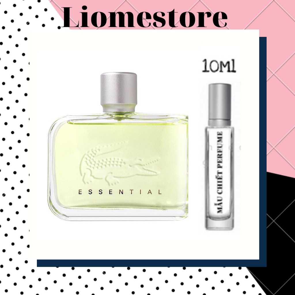 Nước Hoa Chính Hãng Lacoste Essential for Men EDT 5ml/10ml/20ml