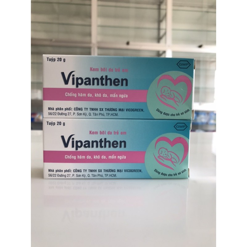 Vipanthen chống hăm da khô da mẫn ngứa ở trẻ T/20gr