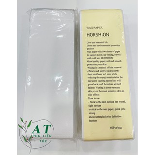Giấy wax lông Horshion 100 miếng
