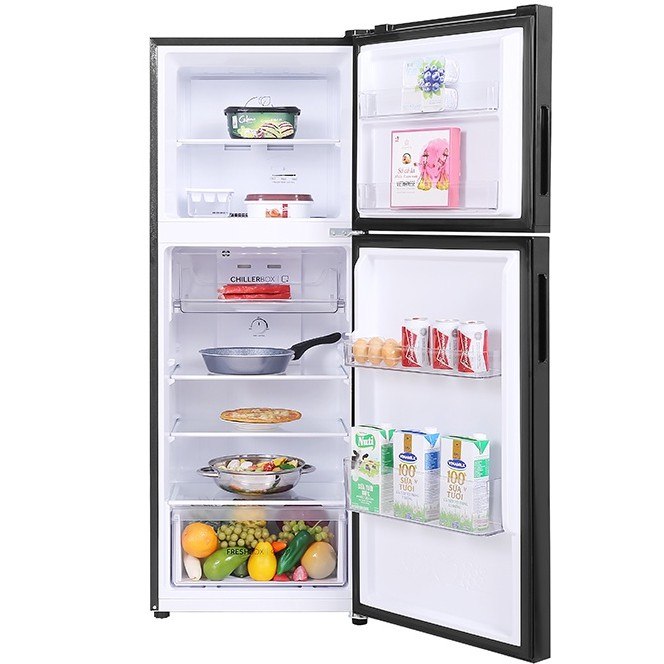 Tủ lạnh Aqua ngăn đá trên Inverter 211 lít AQR-T238FA - Chính hãng BH 2 năm - Miễn phí lắp đặt