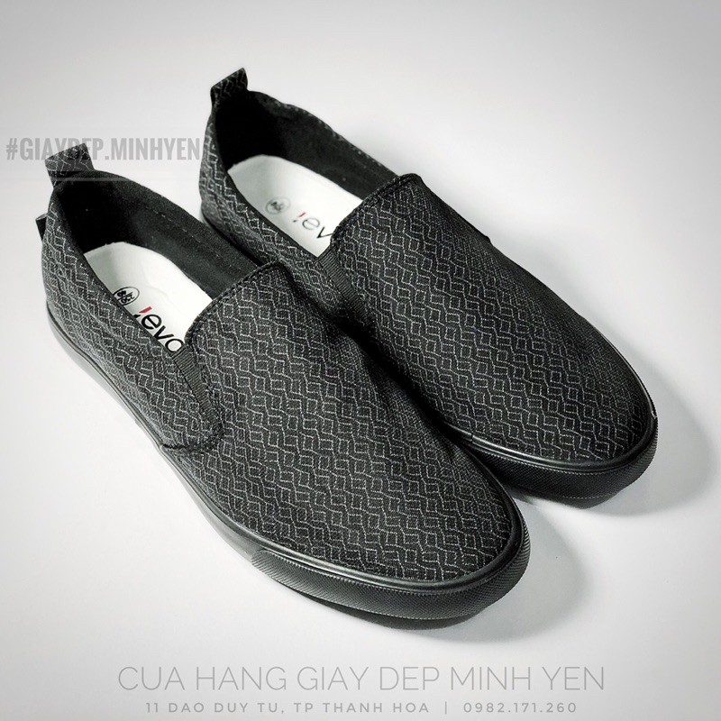 SLIP ON NAM LEYO - GIẦY LƯỜI VẢI NAM ĐẾ MỎNG SO1533