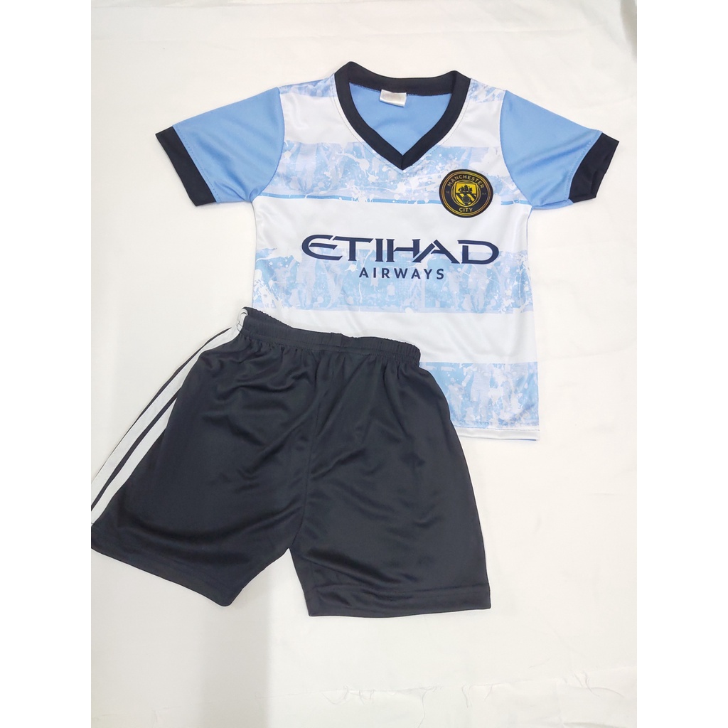 Bộ quần áo đá banh trẻ em, đồ bóng đá cho bé đam mê đá banh thể thao vải thun mát co giãn tốt có thể mặc như đồ bộ ở nhà