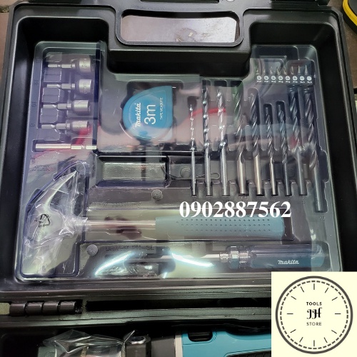 Máy khoan búa 26 phụ kiện Makita M8103KX2B