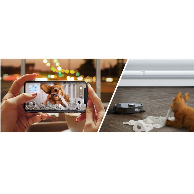 ROBOT HÚT BỤI LAU NHÀ CAO CẤP Ecovacs Deebot T8 Aivi Hàng NGUYÊN SEAL 100%