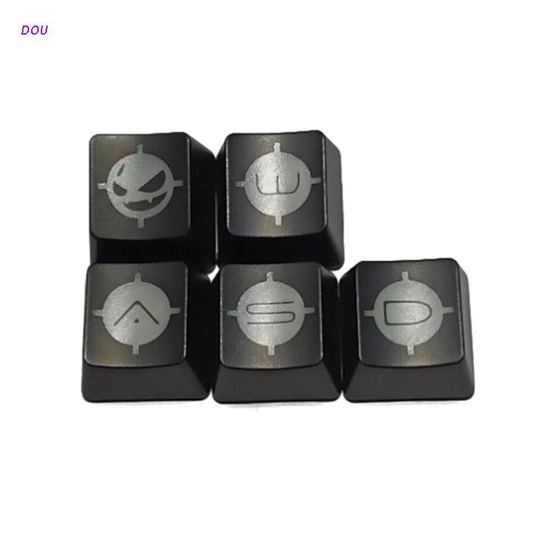 Set 5 Nắp Đậy Bàn Phím Máy Tính Có Đèn