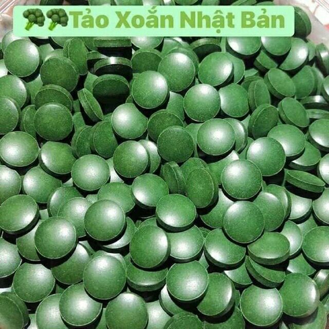 Tảo Xoắn Nhật Bản (Uống+Đắp mặt)