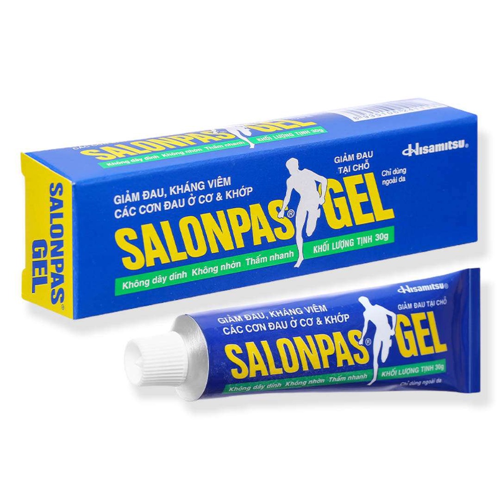 GEL GIẢM ĐAU SALONPAS GEL HISAMITSU