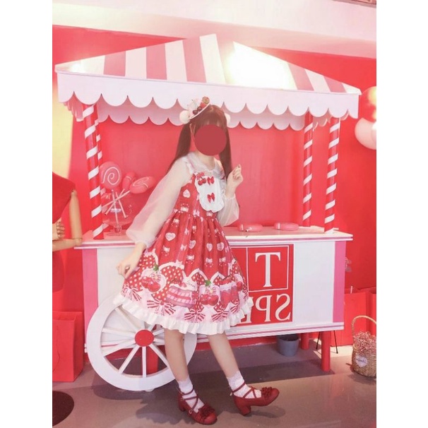 Váy Lolita  Chiều Trà Nhật Bản dễ thương