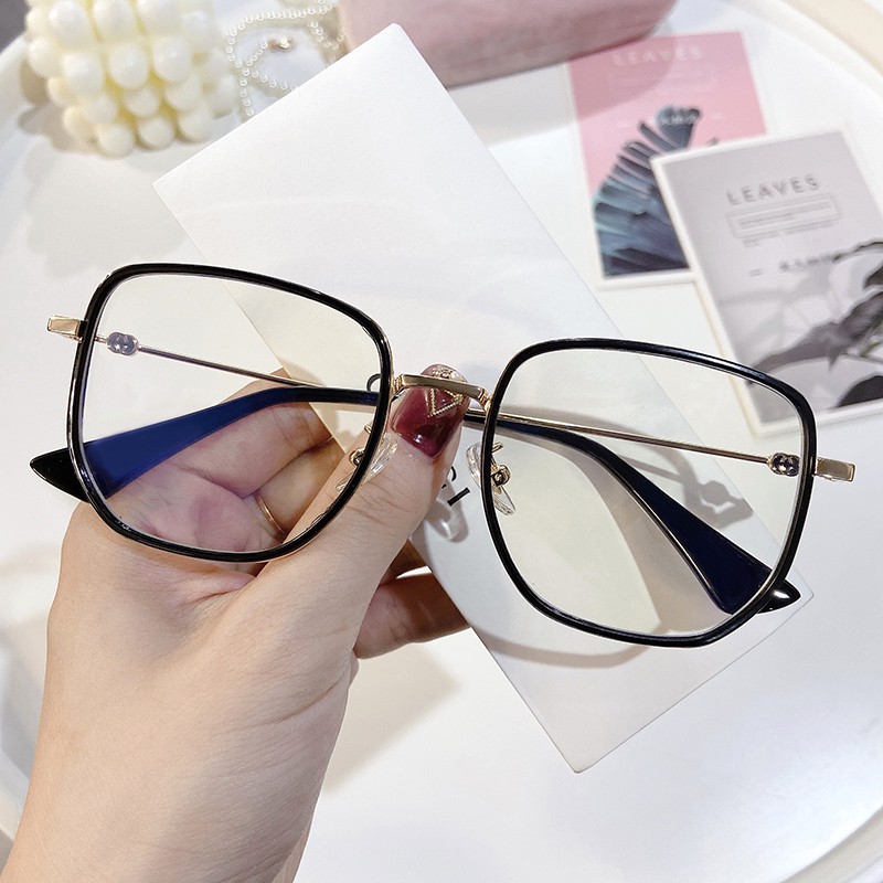 Mắt Kính Gọng Vuông Chống Ánh Sáng Xanh Thời Trang Jz2888