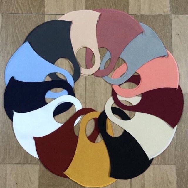 Khẩu trang 3d vải poly phong cách hàn quốc