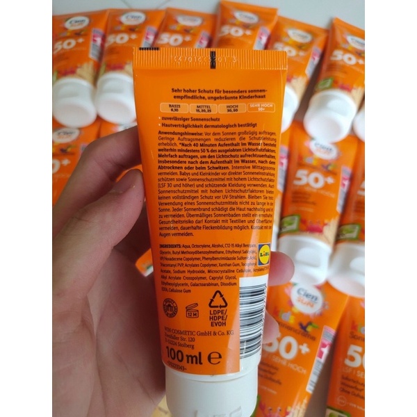 KEM CHỐNG NẮNG CIEN SUN FOR KIDS SPF 50+ - Dành Cho Trẻ Em