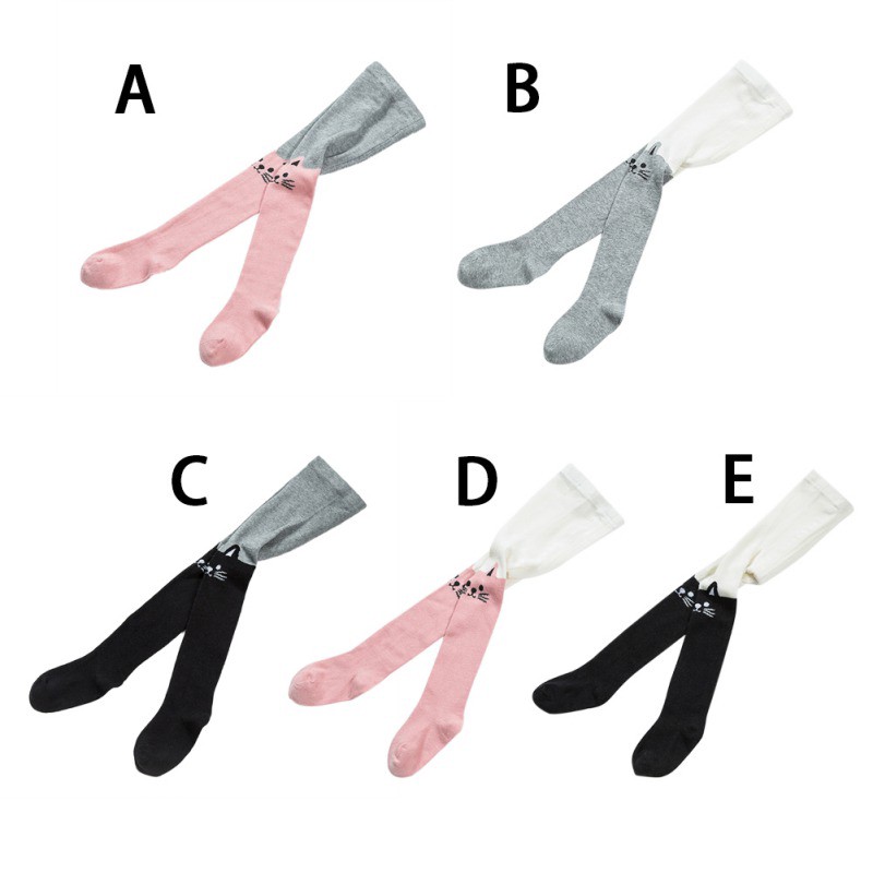 Quần tất cotton mềm mại thiết kế đáng yêu cho bé