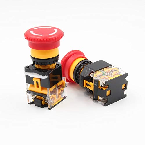 Nút nhấn dừng khẩn cấp phi 22 dùng cho hộp tủ điện