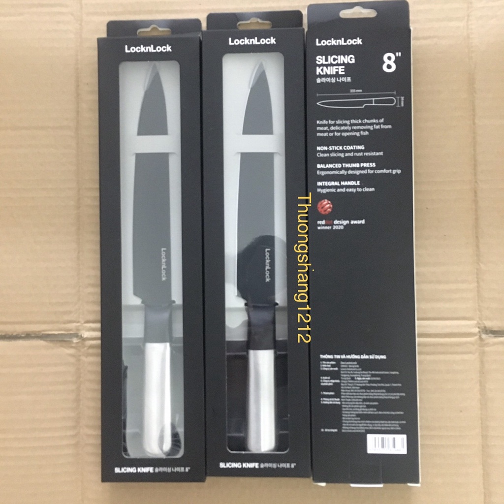 Dao Nhà Bếp Lock&Lock - Dao thái , gọt Paring - Slicing - Chef's Knife CKK921 CKK922 CKK923 CKK924