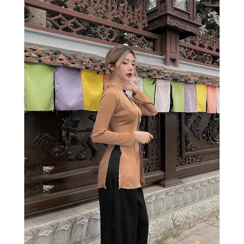 Set bà ba tuyết nhung, set lam đi chùa đi lễ❤️