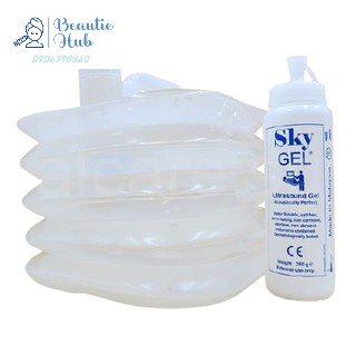 Ultrasound Gel - Siêu Âm , Gel Lạnh Triệt Lông Megasonic wax lông 5000ml tặng chia chiết