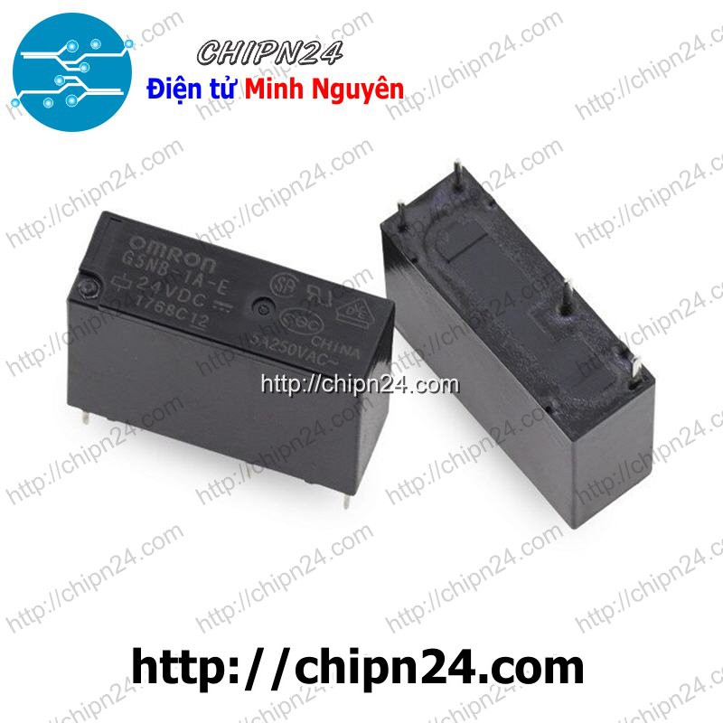 [1 CON] Relay Omron G5NB-1A-E- (5VDC 12VDC 24VDC) 5A - [Chọn Loại]