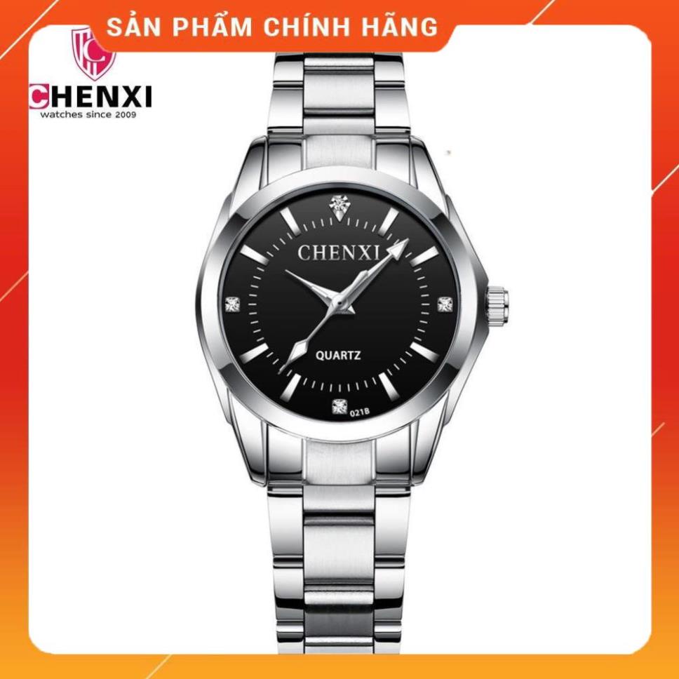 Đồng Hồ Nữ CHENXI Giá Rẻ Dây Kim Loại Cao Cấp Mặt Đồng Hồ Đính Đá Đẹp,Chống thấm nước,Bảo hành 12