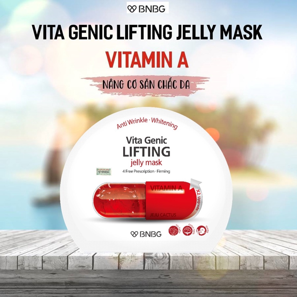 Combo 10 mặt nạ BNBG Vita Genic Lifting Jelly Mask săn chắc da 30ml NPP Shoptido