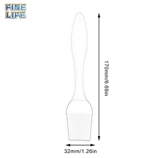 Bàn Chải Silicon Làm Bánh 17cm