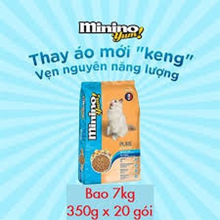 20 gói thức ăn mèo minino yum mix vị 350gr