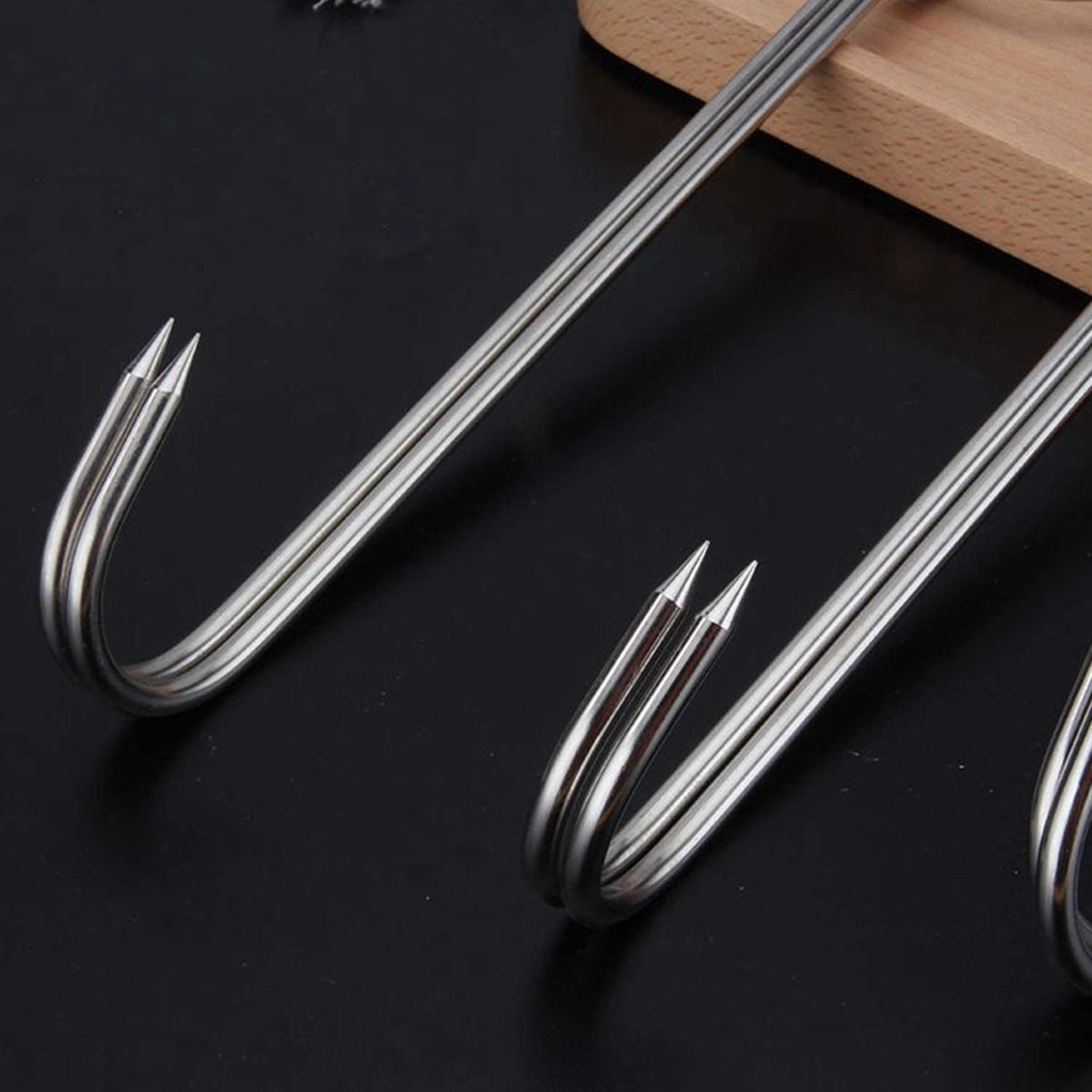 Móc Treo Thịt Vịt / Xúc Xích Bằng Thép Không Gỉ