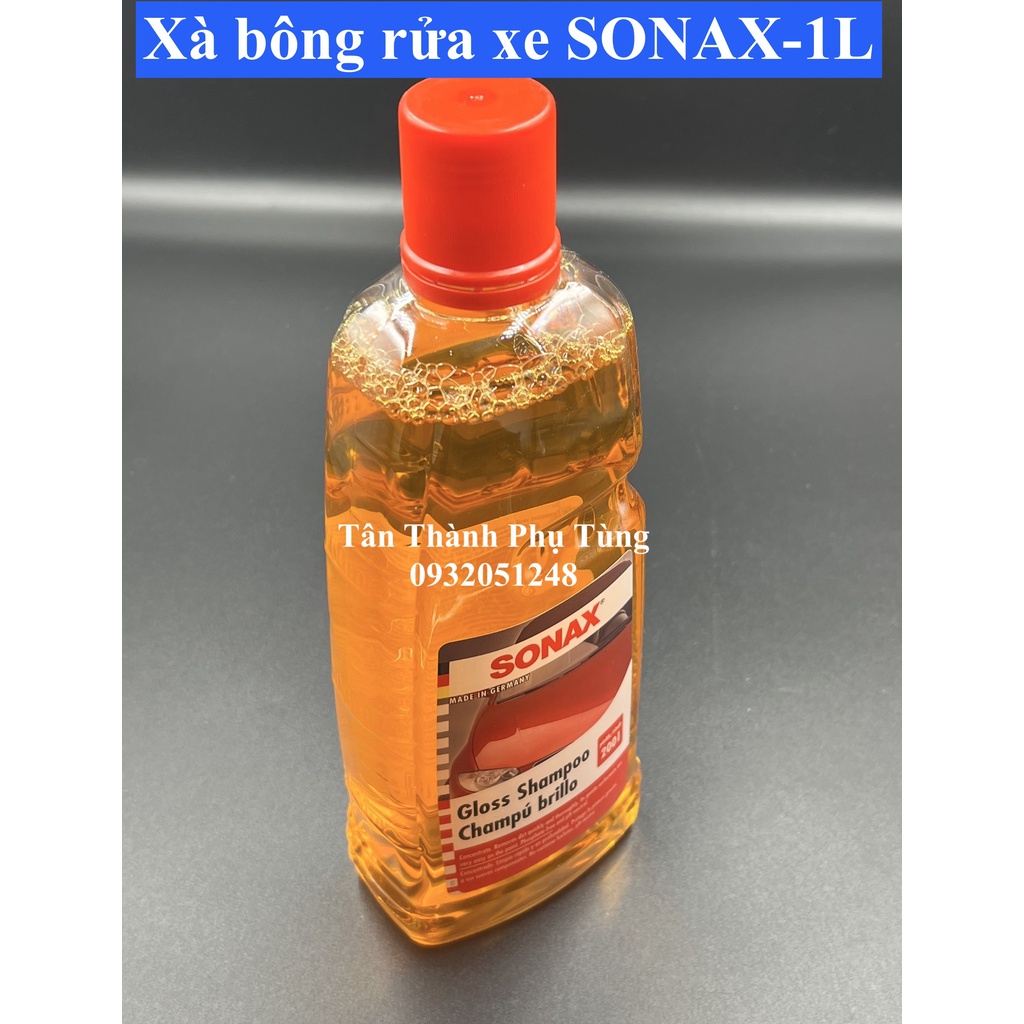 Xà bông rửa xe SONAX 1 Lít, xuất xứ Đức