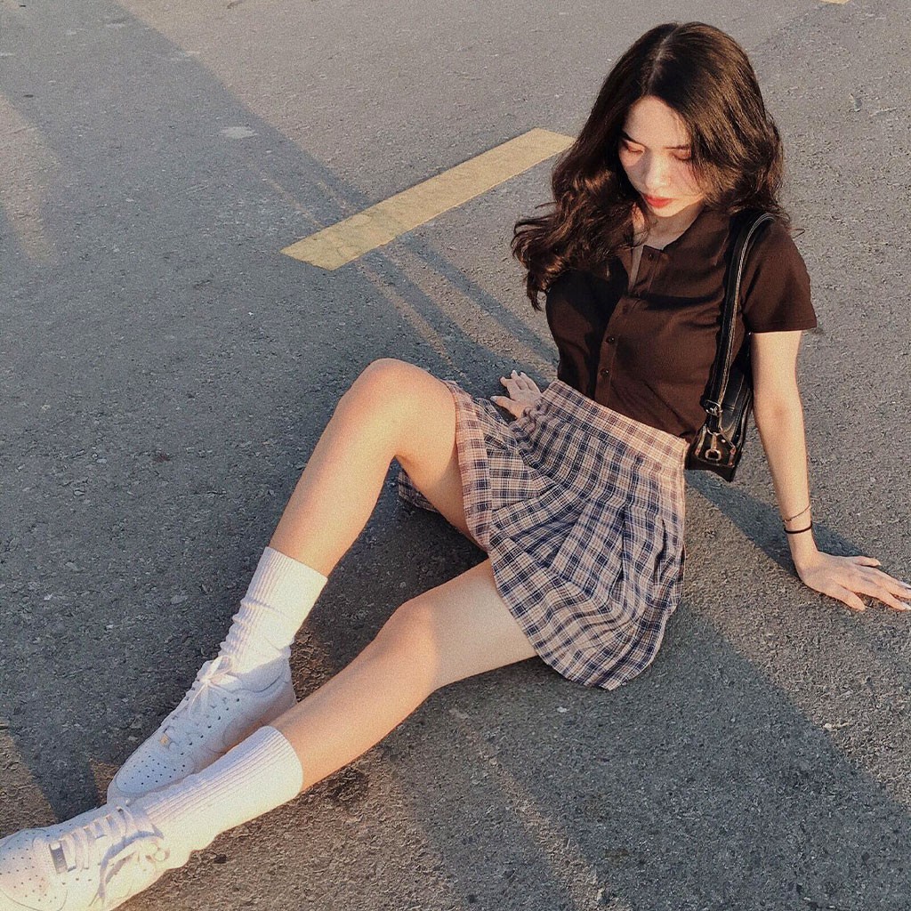 Chân váy Caro Skirt