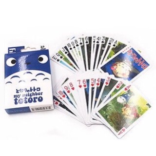 Bài tú lơ khơ Totoro 54 lá bài khác nhau