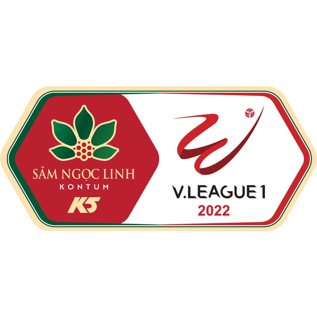 Bộ 14 hình dán V LEAGUE mùa giải 2022, decal bóng đá, hình dán logo bóng đá