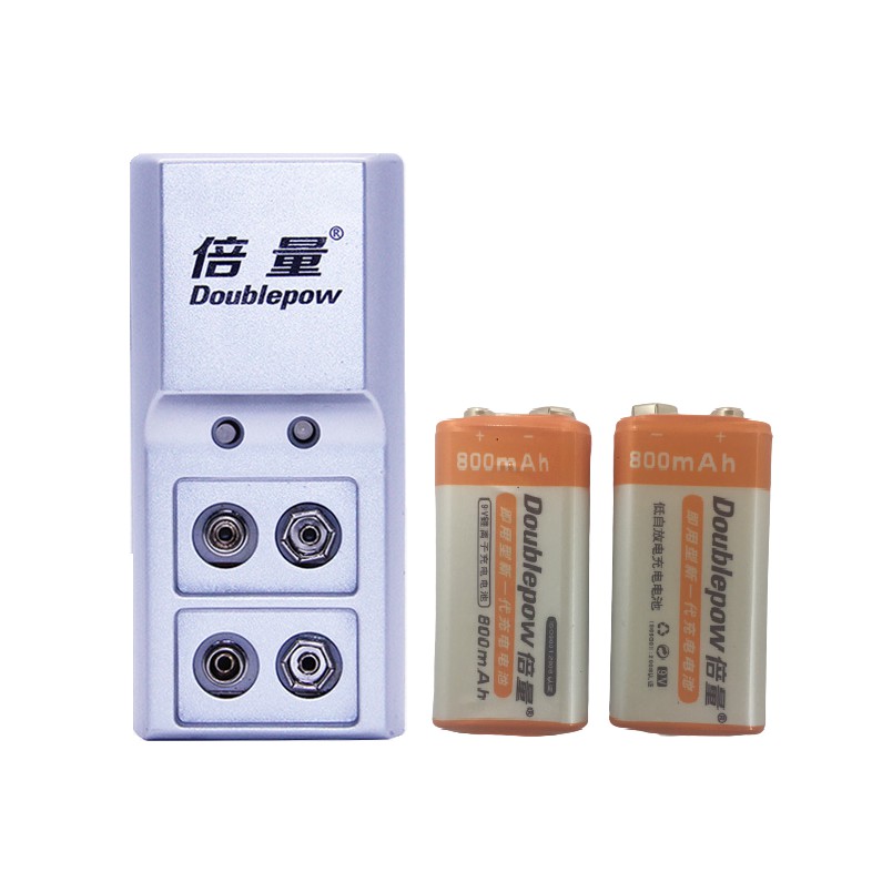 pin sạc 9v vuông tự ngắt tặng hộp 2 pin 9v 800mah