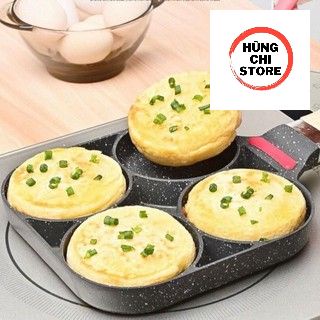 Chảo Chiên Trứng Ốp La Bốn Lỗ Chống Dính 💦
