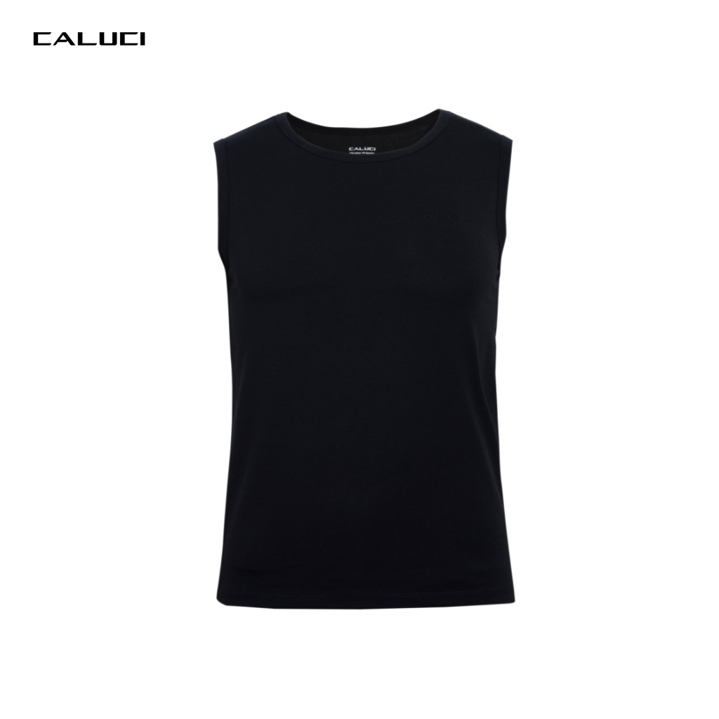 Áo tanktop nam CALUCI thiết kế dáng ôm vừa, chất liệu vải cotton mềm mại, thoáng mát, thân thiện với da CUD3