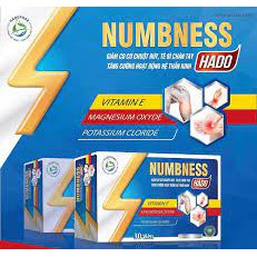 NUMBNESS HADO - VIÊN NANG GIẢM TÊ BÌ CHÂN TAY, ĐAU CƠ BẮP CĂNG THẲNG THẦN KINH, CĂNG CƠ CHUỘT RÚT