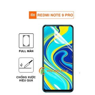 Dán màn hình Xiaomi Redmi Note 7 / Note 8 / 8 Pro / Note 9 Pro / Note 9s / Note 10 / Note 10 Pro full màn dẻo trong suốt