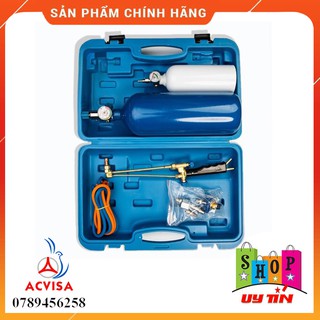 Bộ Hàn Hơi Gió Đá Mini Màu Xanh và Đỏ