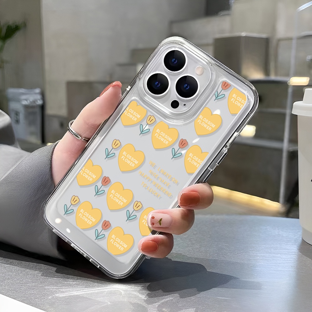 Ốp Điện Thoại Tpu Dẻo In Hình Vũ Trụ Hoa Trái Tim Cho iphone 14ProMax 14Plus 13 11 12 7Plus X XR XS Max