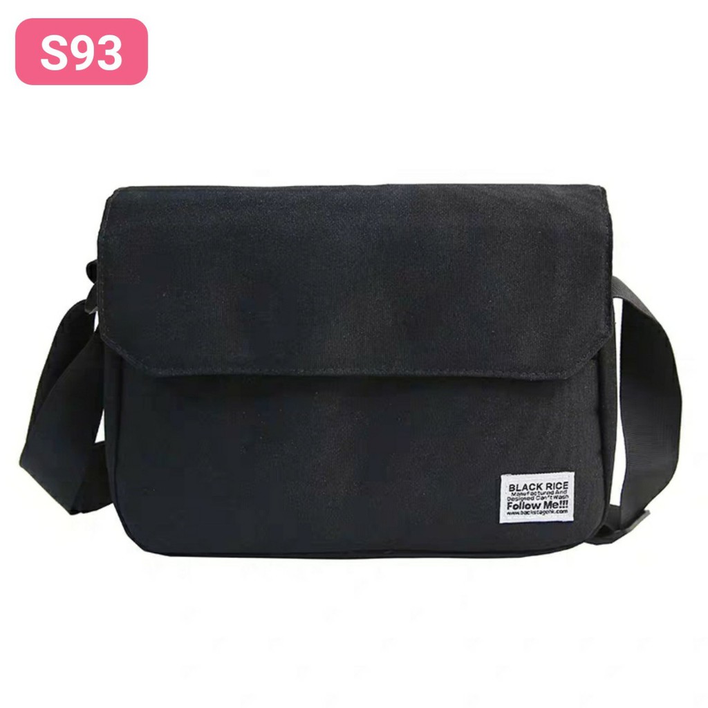  ⚡SIÊU SALE⚡ Túi đeo chéo canvas thời trang s93 | BigBuy360 - bigbuy360.vn