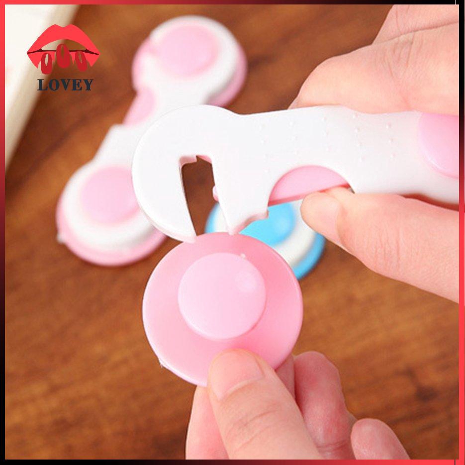 Khóa cài tủ lạnh/ ngăn kéo/ tủ đồ bảo vệ bé an toàn tiện lợi