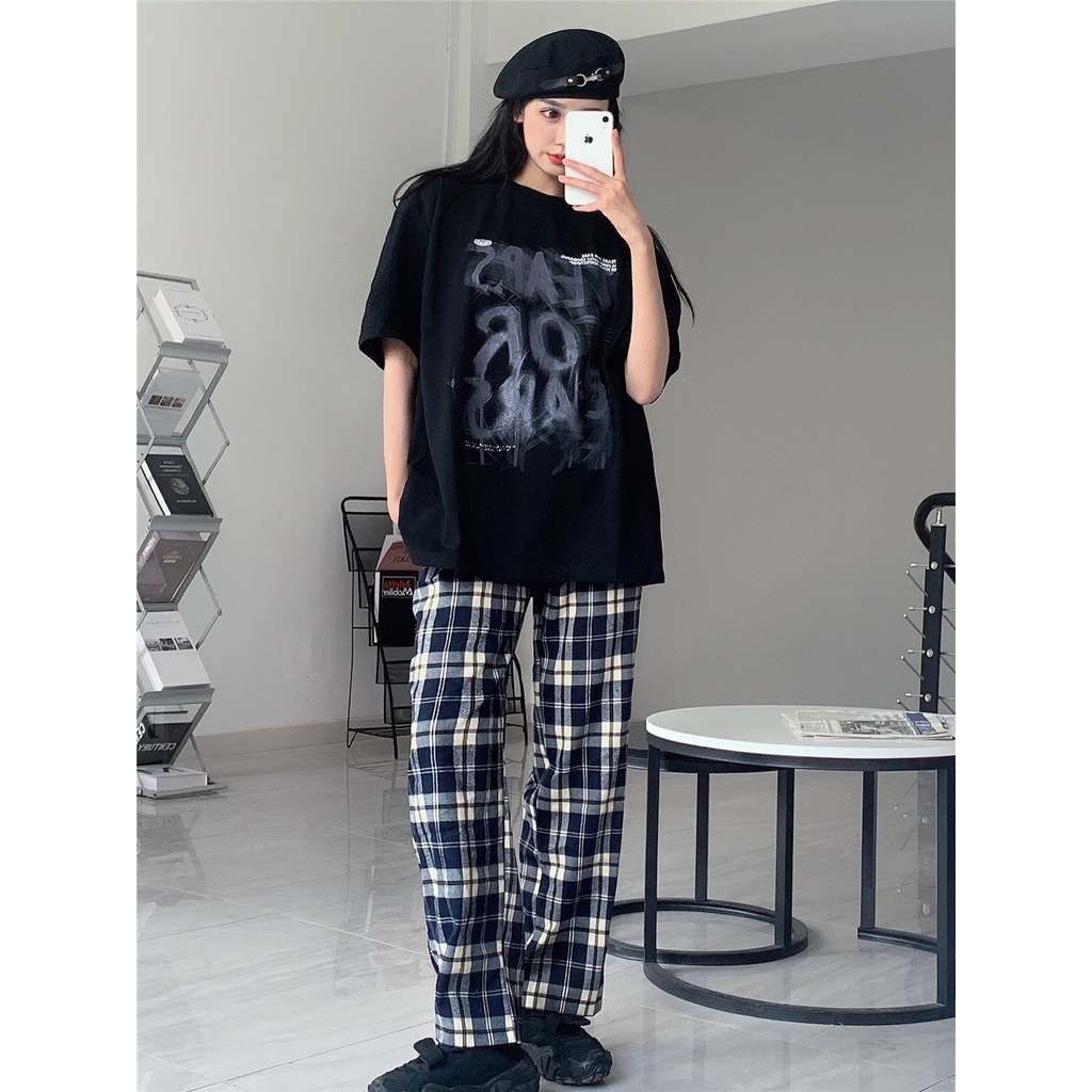 Áo thun chữ khói Nhật Minh chất cotton giãn 4 chiều dầy đẹp mịn mát, form thụng tay lỡ, nam nữ mặc được dưới 65kg