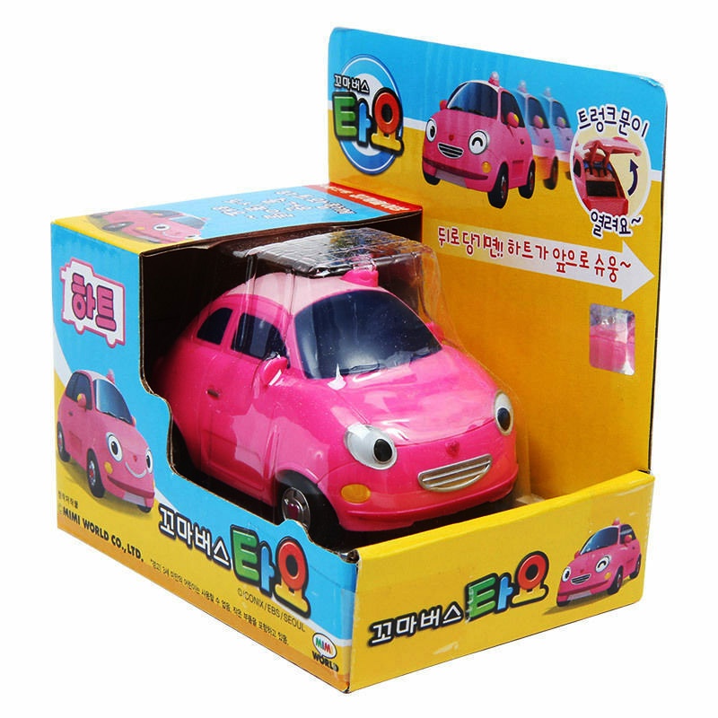 ★Little Bus Tayo★  Heart  Bạn Tayo của xe buýt loạt xe đẩy lùi dành cho trẻ sơ sinh