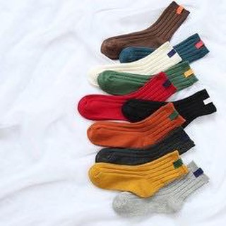 Set 10 Đôi Tất/ Vớ Cao Cổ Vintage