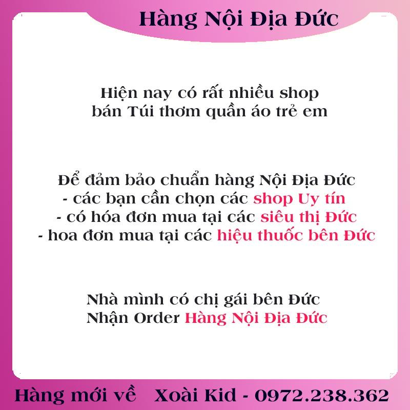 [auth] Túi thơm tủ quần áo cho bé Kuschel weich hình gấu trẻ em an toàn - Nội địa Đức đủ Bill [Hot]