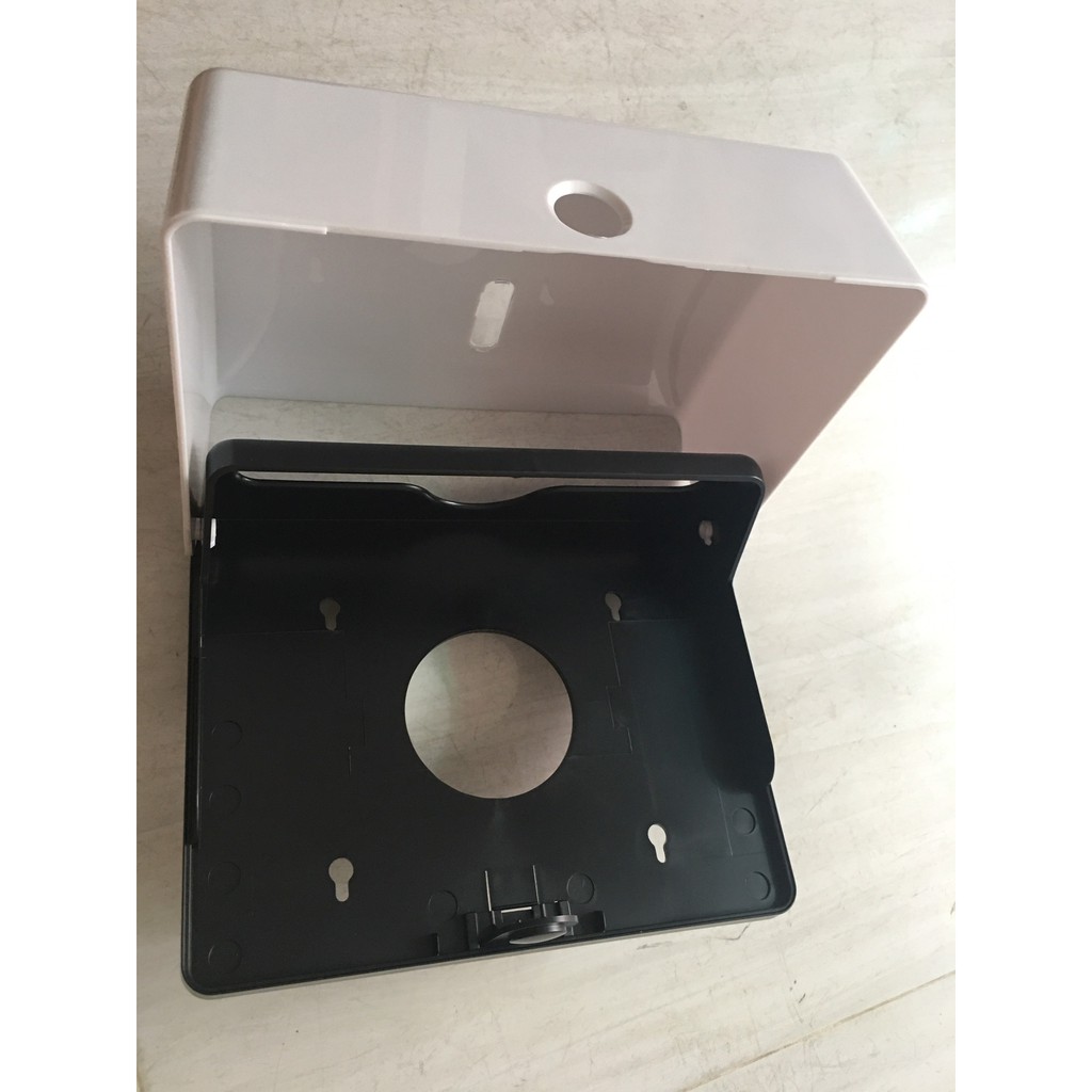Hộp đựng giấy lau tay rút kéo - hộp đựng giấy treo tường - hop dung giay lau tay màu trắng | BigBuy360 - bigbuy360.vn