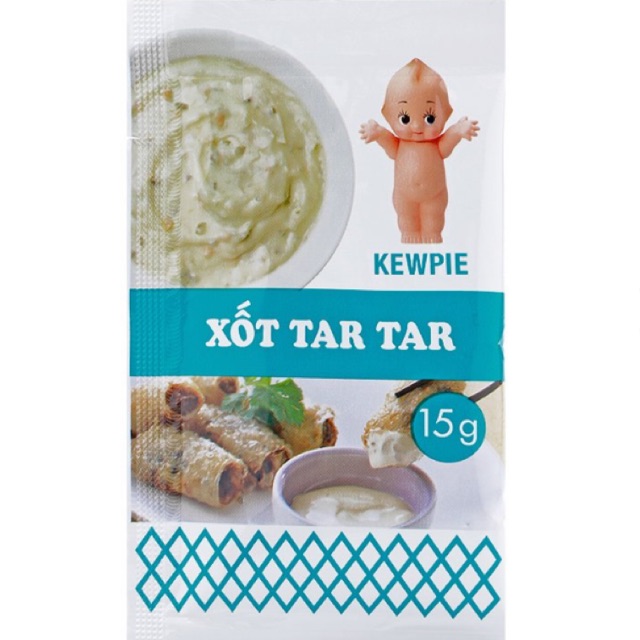 Sốt Tar Tar/ phô mai cay/ dịu ngọt/ hương vị nhật Kewpie gói 15g